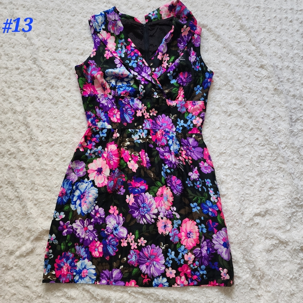 Vintage 70's Floral Mini Dress